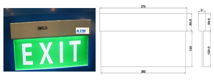 Đèn Exit DL - 360