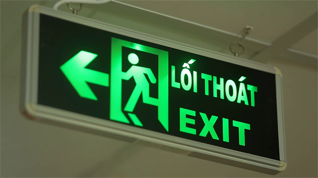 Đèn báo EXIT – Hướng dẫn thoát hiểm